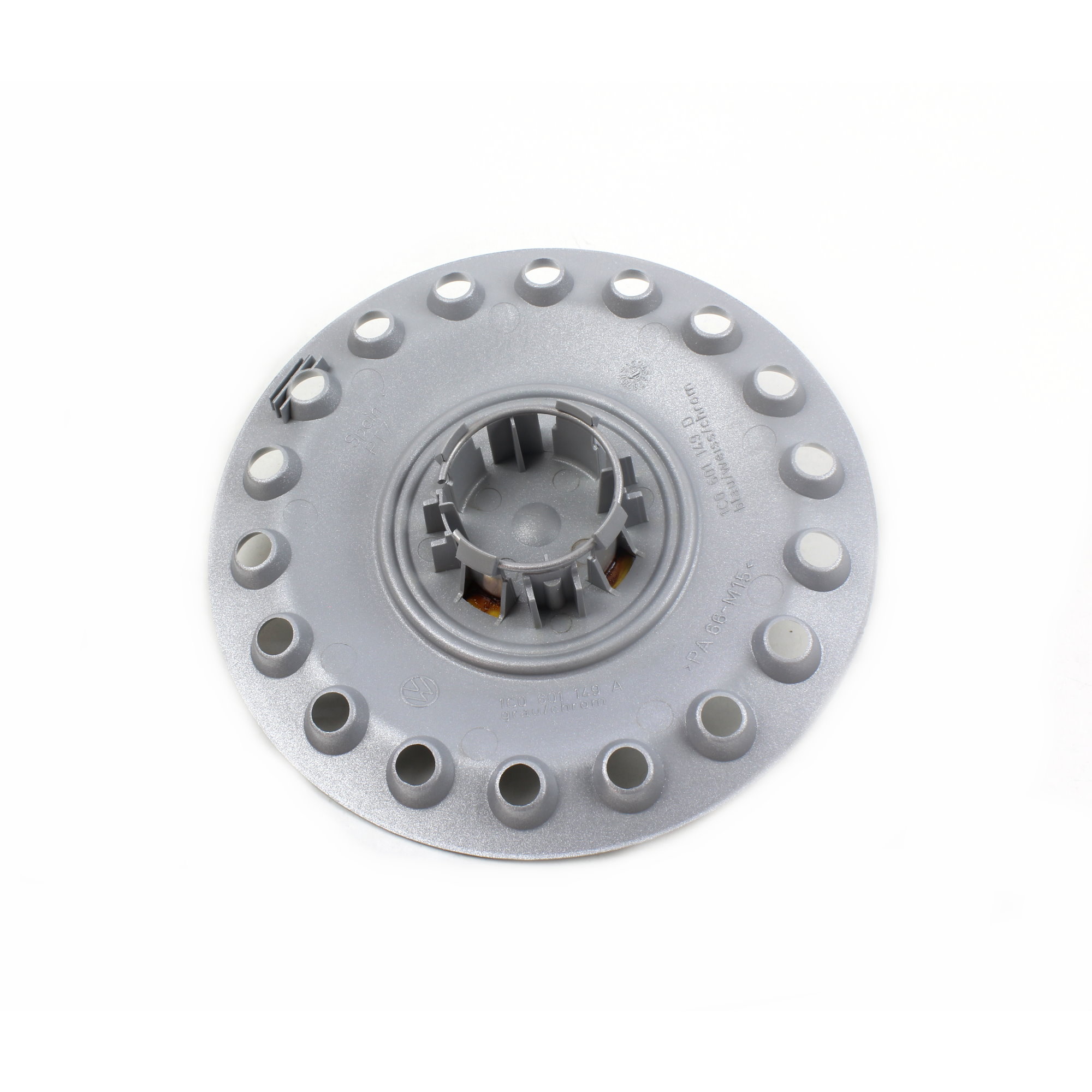 1 Stück Felgendeckel Raddeckel Abdeckung blau Original VW Beetle 1C0601149D GTT