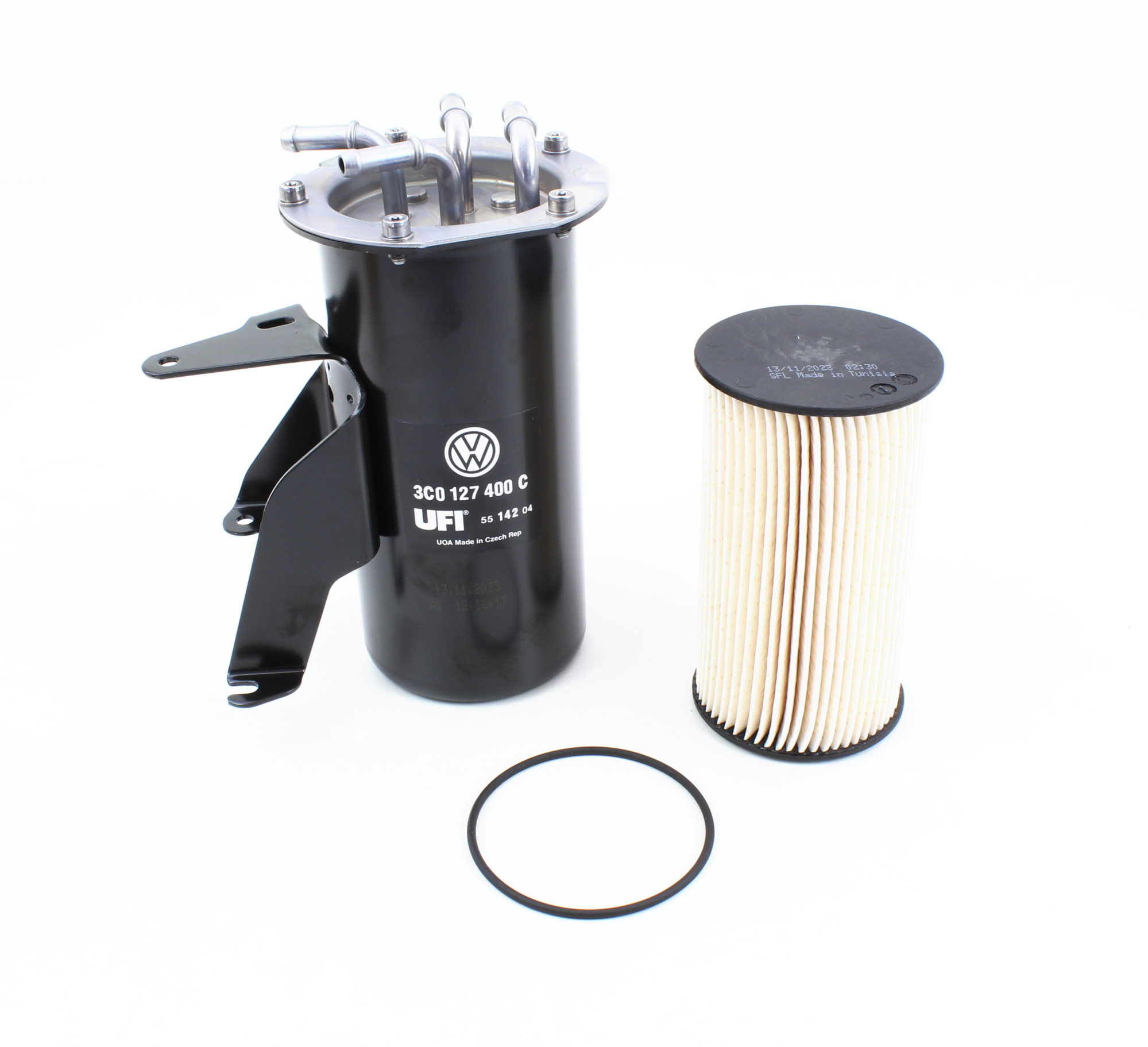 Kraftstofffilter mit Flansch inkl. Filtereinsatz Diesel 1.9L / 2.0L TDI 