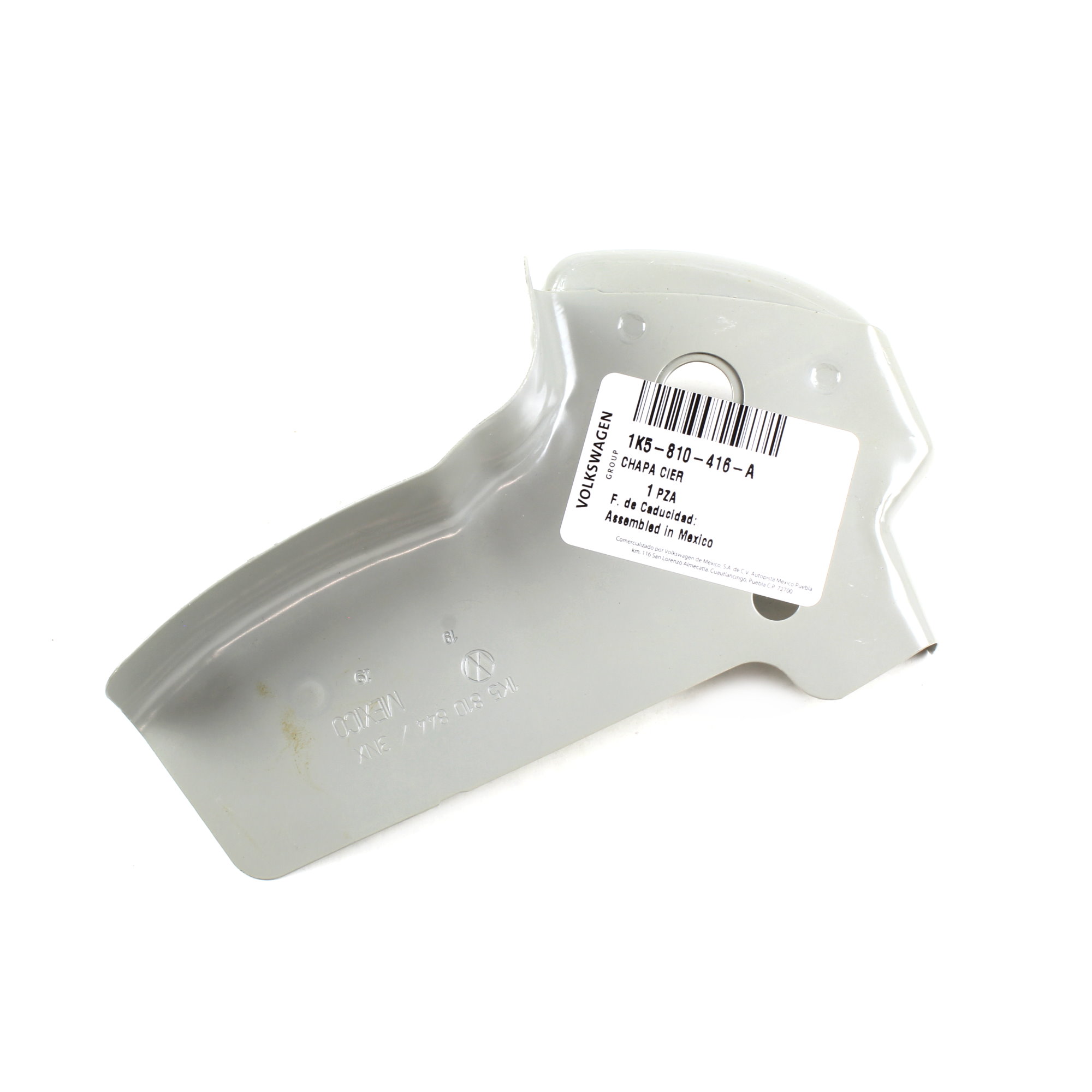 Schließblech für Unterholm rechts vorn Seitenteil