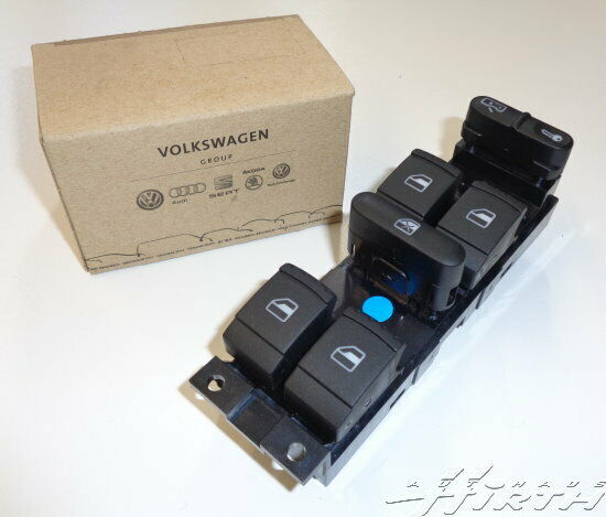 Schalter elektrischer Fensterheber Fahrerseite Original VW Seat 7M3959857D 01C