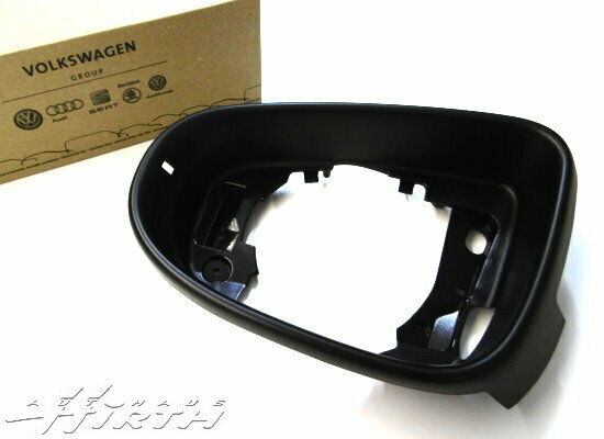 Spiegelrahmen Außenspiegel Blende links schwarz Original VW 5K7857601  9B9