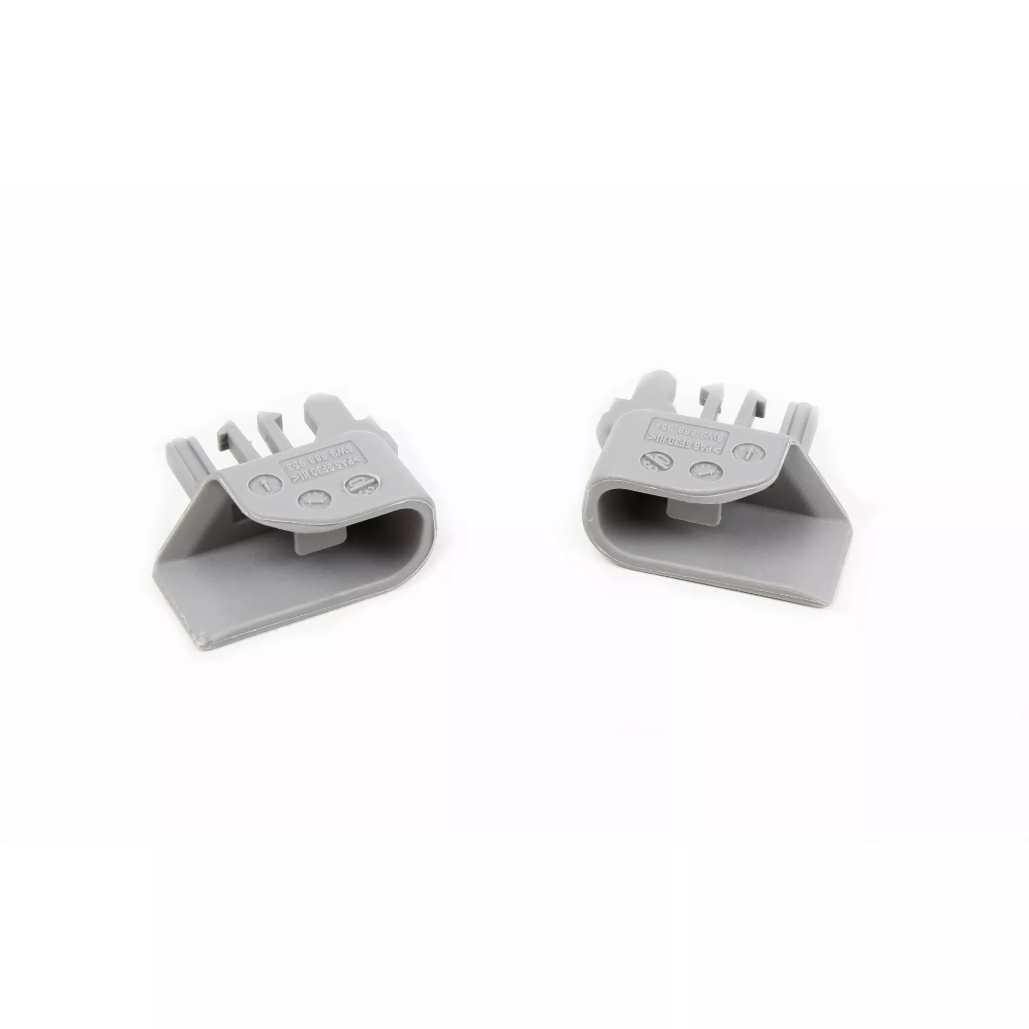 1 Set Mitnehmer für Kofferraum-Rollo li & re titanschwarz