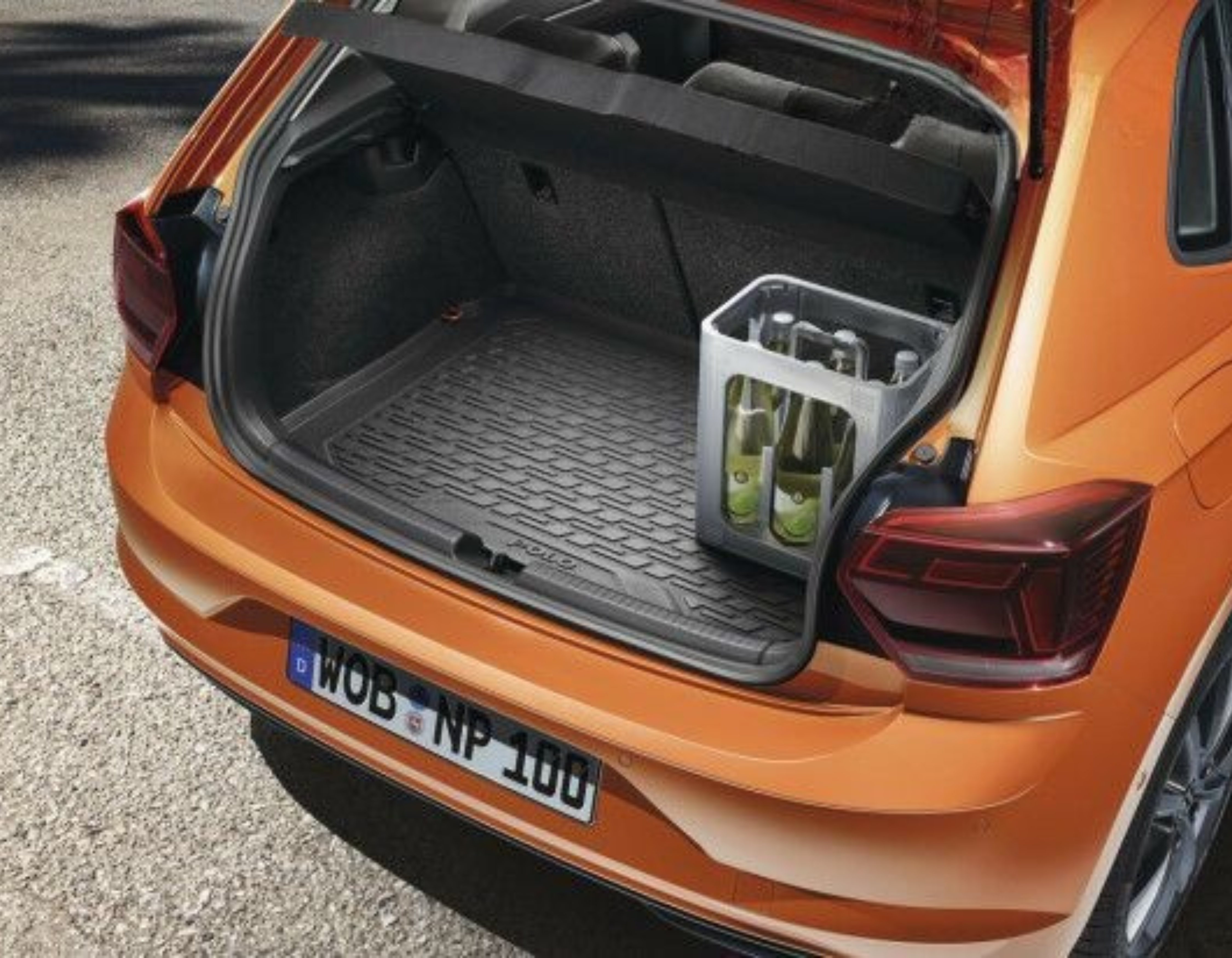 Variabler Ladeboden (Gepäckraumeinlage) für VW Polo 7