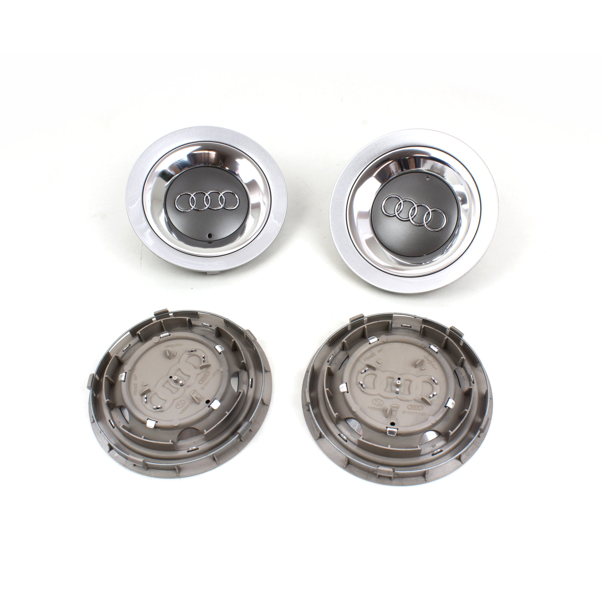 Radzierkappe grau-metallic