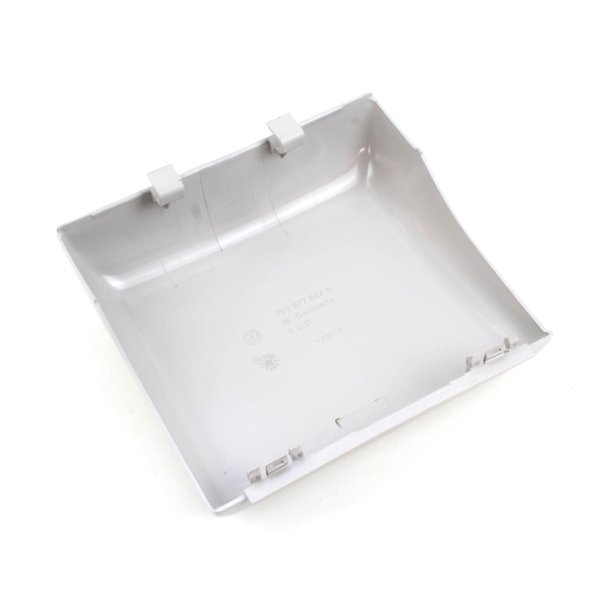 Abdeckung für elektrischen Antrieb hinten perlgrau