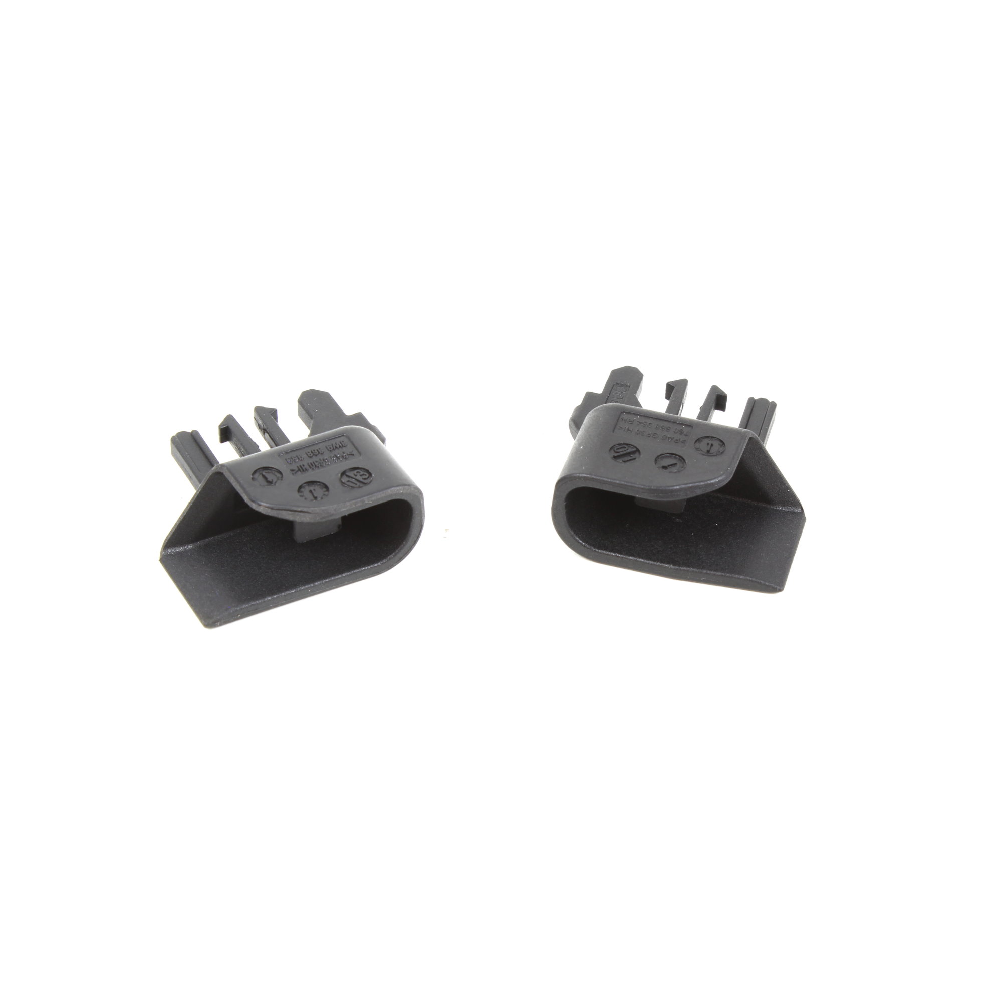 1 Set Mitnehmer für Kofferraum-Rollo li & re soul schwarz