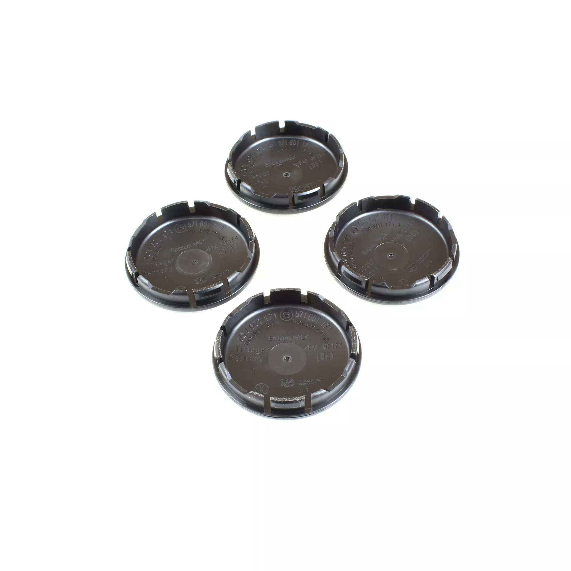 Nabendeckel Radzierblende schwarz/chrom 571601171  FOD