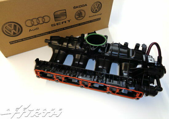 Saugstutzen Saugrohr Luftzufuhr Rep Satz Dichtung Original Audi Seat 06H133201AT