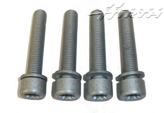 Schraube Bremssattelträger Bremsträger 4 Stück HA Original VW Audi N  91168901